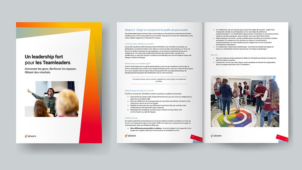 Brochure formation leadership pour teamleaders
